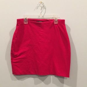Express pink miniskirt